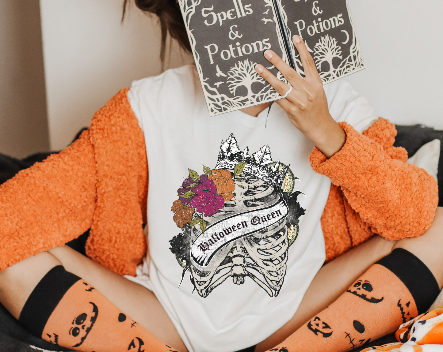 Halloween Queen Screen Print Transfer