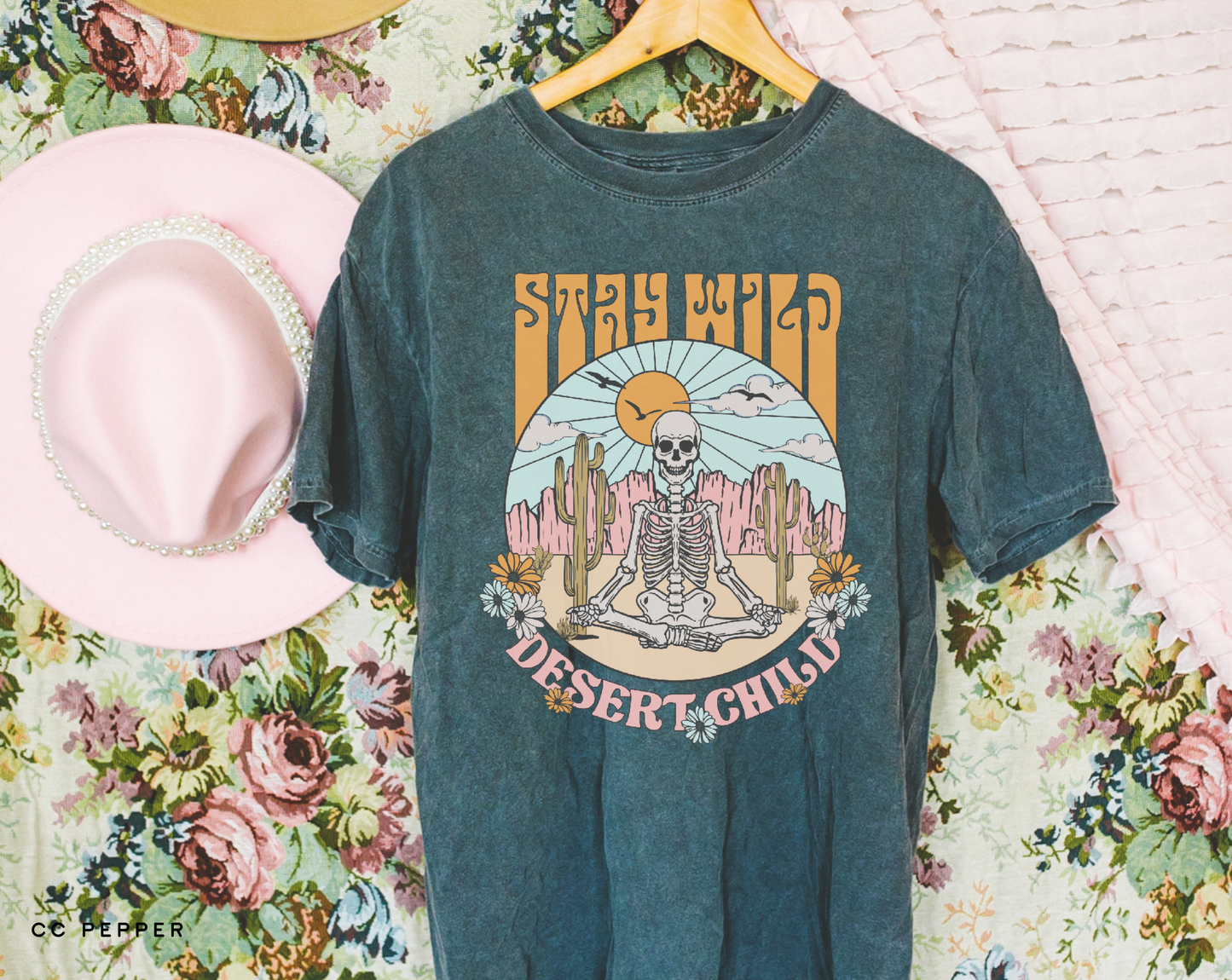 Stay Wild Desert Child (SEMI EXCLUSIVE) Screen Print Transfer