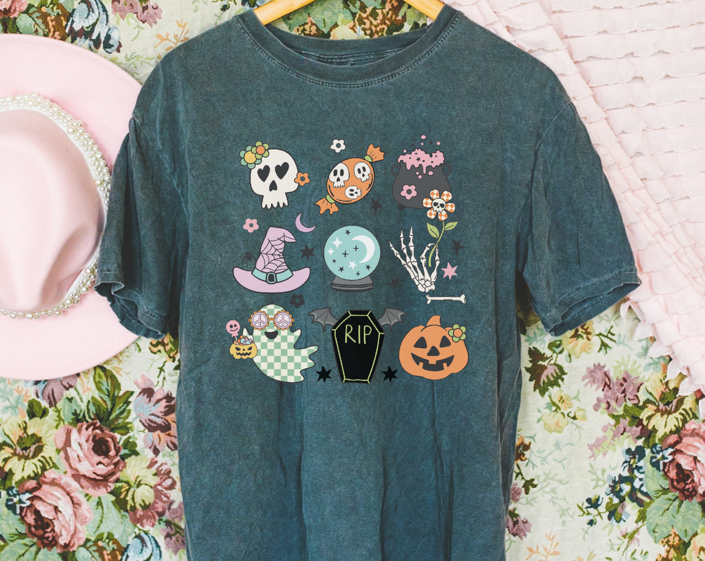 Cute Spooky Things Screen Print Transfer