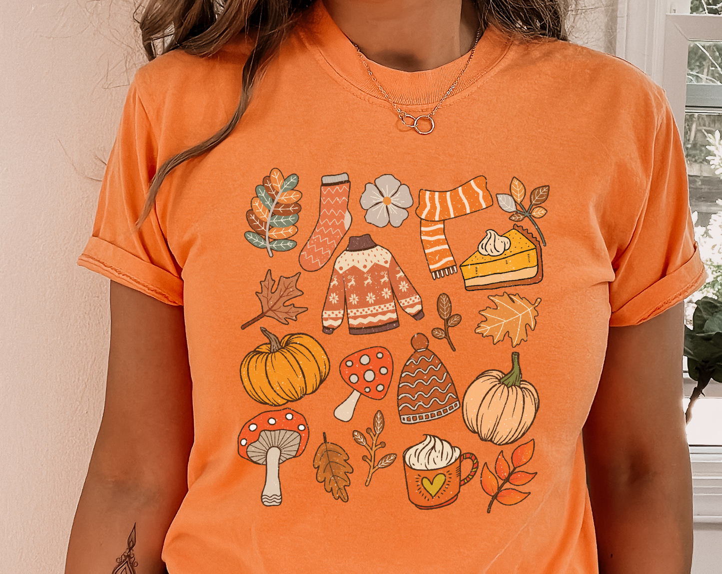 Fall Things Screen Print Transfer