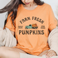 Farm Fresh Pumpkins Screen Print Transfer