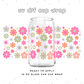 Retro Floral Confetti • UV DTF Cup Wrap